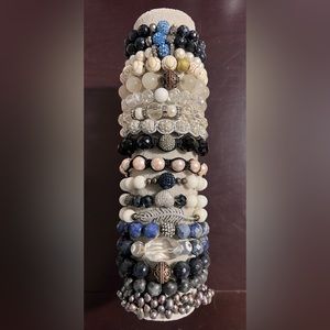 Handcrafted beaded bracelets
